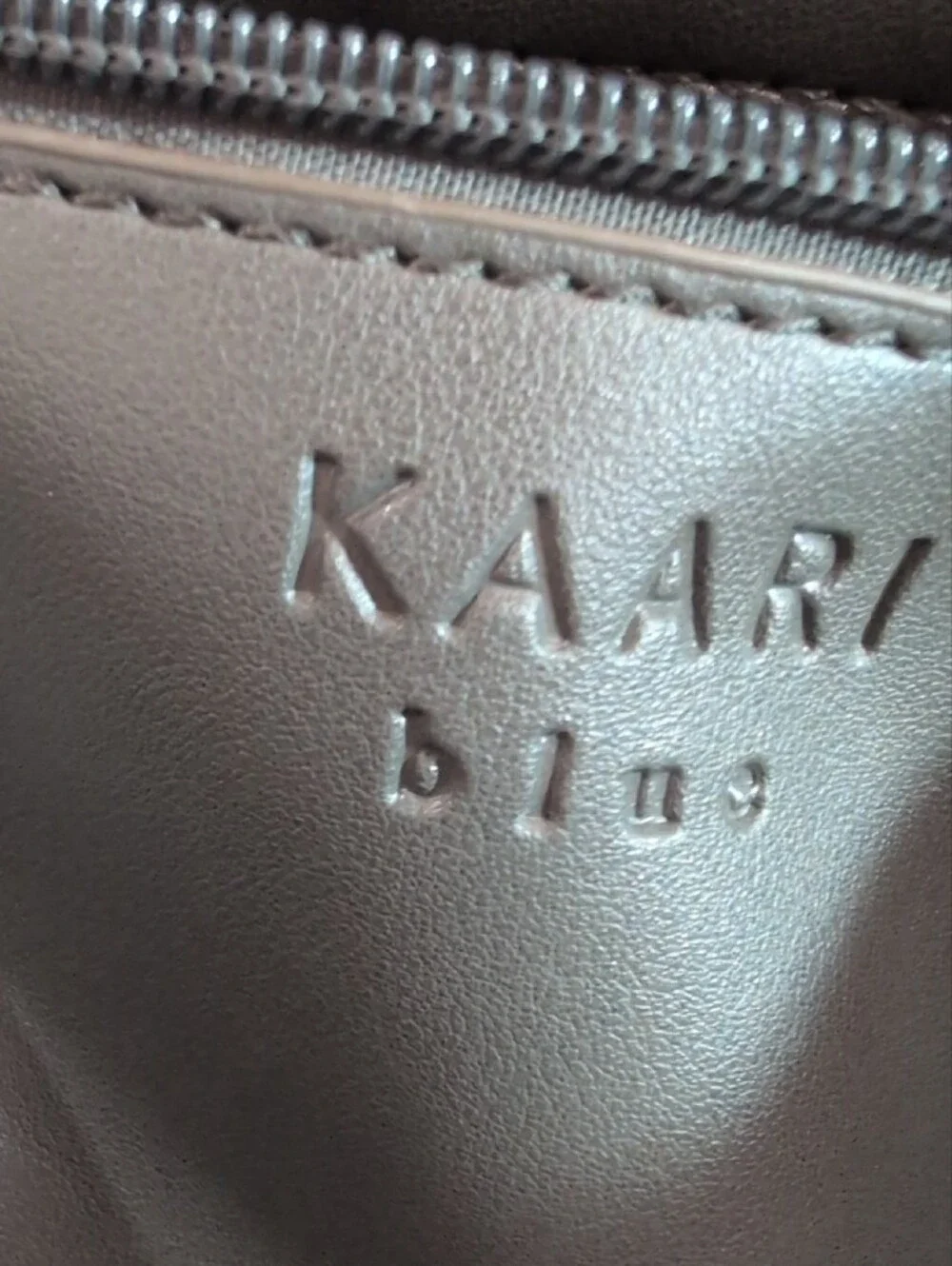 Kaari Gray Bow-Front Satchel